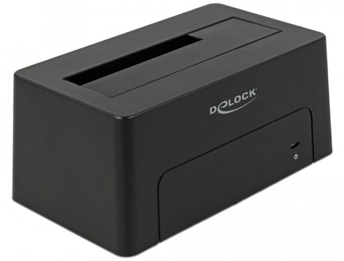 Doko stotelė Delock 2.5"/3.5" SATA - USB-C 3.2 Gen 1 (63958)