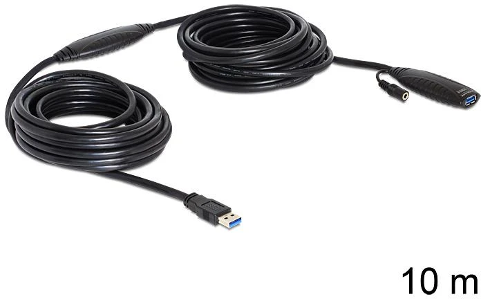 Delock kabelis USB 3.0 prailginimas, aktyvus 10 m
