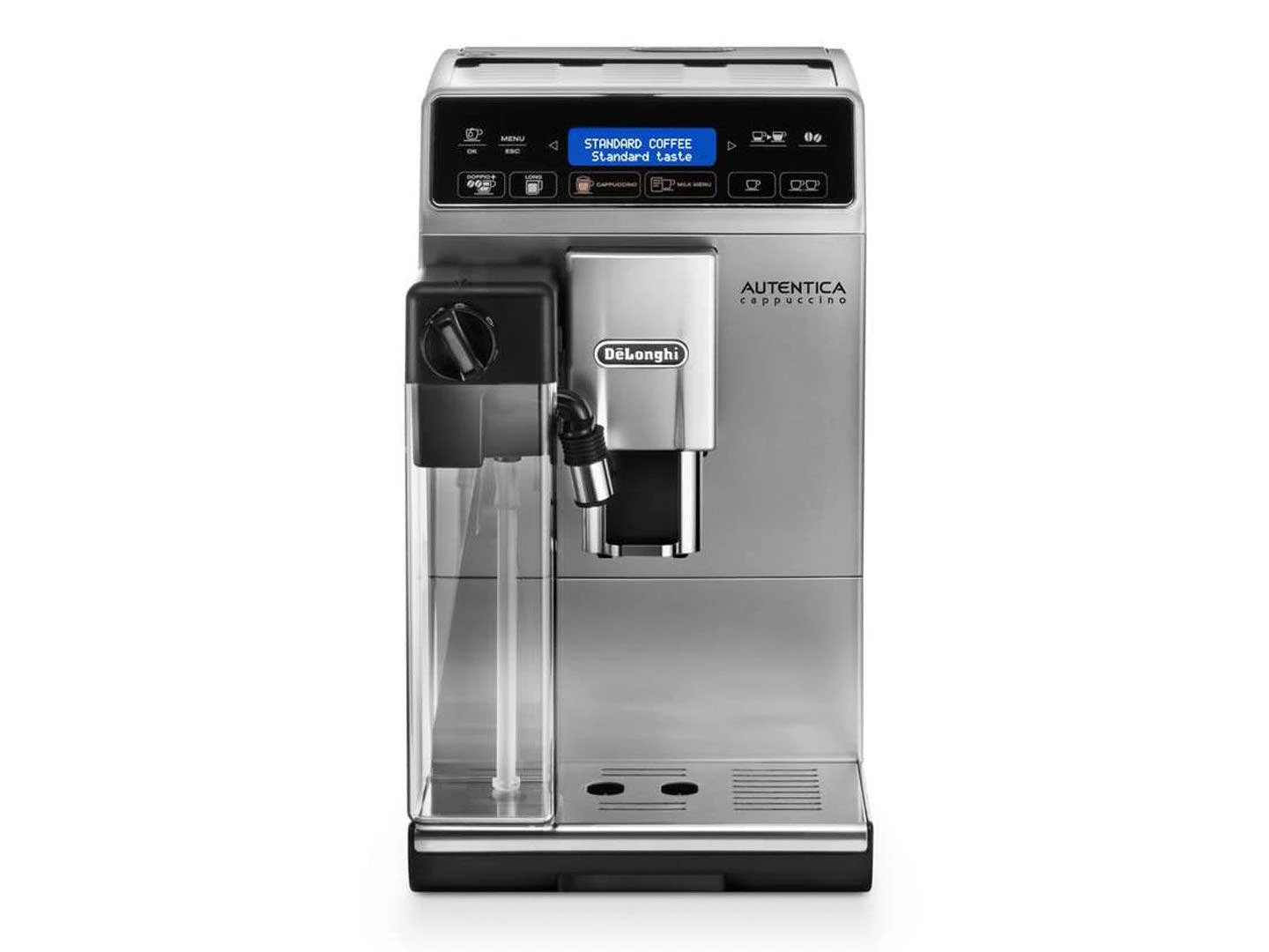Kavos aparatas Delonghi ETAM 29.660.SB Slėgis 15 bar, Su pieno plakikliu, Automatinis, 1450 W, Sidabrinis