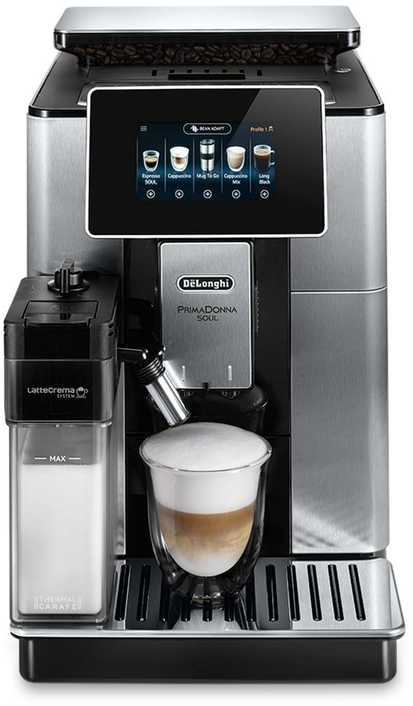 Kavos aparatas Delonghi ECAM 610.74.MB PrimaDonna Soul | Varle.lt