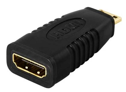 Mini HDMI į HDMI adapteris, 19 kontaktų jungtis