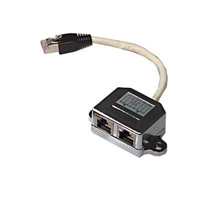 Adapteris DELTACO UTP sujungimui, metalinis / 665-F