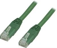 DELTACO U / UTP Cat6 patch kabelis, 0.3m, 250MHz, LSZH, žalias / TP-603G
