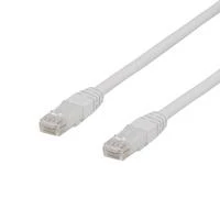 DELTACO U / UTP Cat6a jungiamasis kabelis, 0.3m, 500MHz, Delta sertifikuotas, LSZH, baltas TP-603VAU