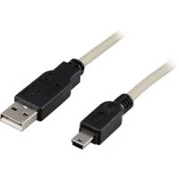 DELTACO USB 2.0 kabelis Type A - Type A 1.0m / USB2-7