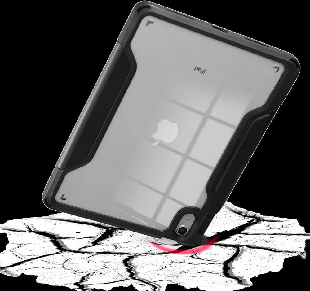 Dėklas na tablet DEQSTER 40-1013765 etui na tablet 27,7 cm (10.9") Dėklas su klapką Juodas