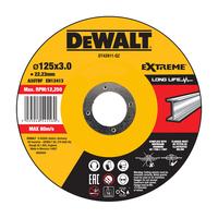 metalo pjovimo diskas 125 mm storis 2,8 mm DeWALT [DT43911-QZ]