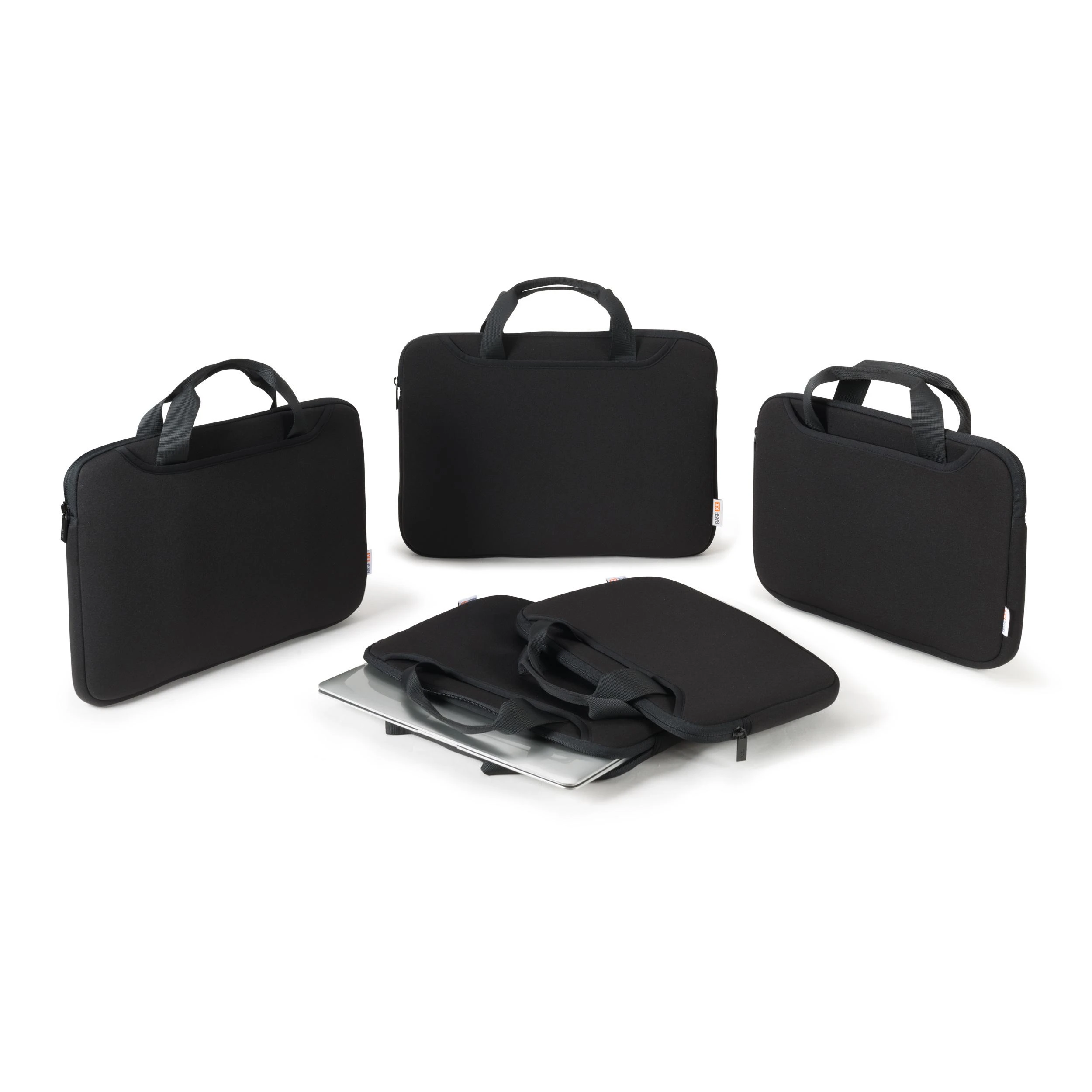 Nešiojamojo kompiuterio krepšys Dicota BASE XX Sleeve Plus 12-12.5", juodas