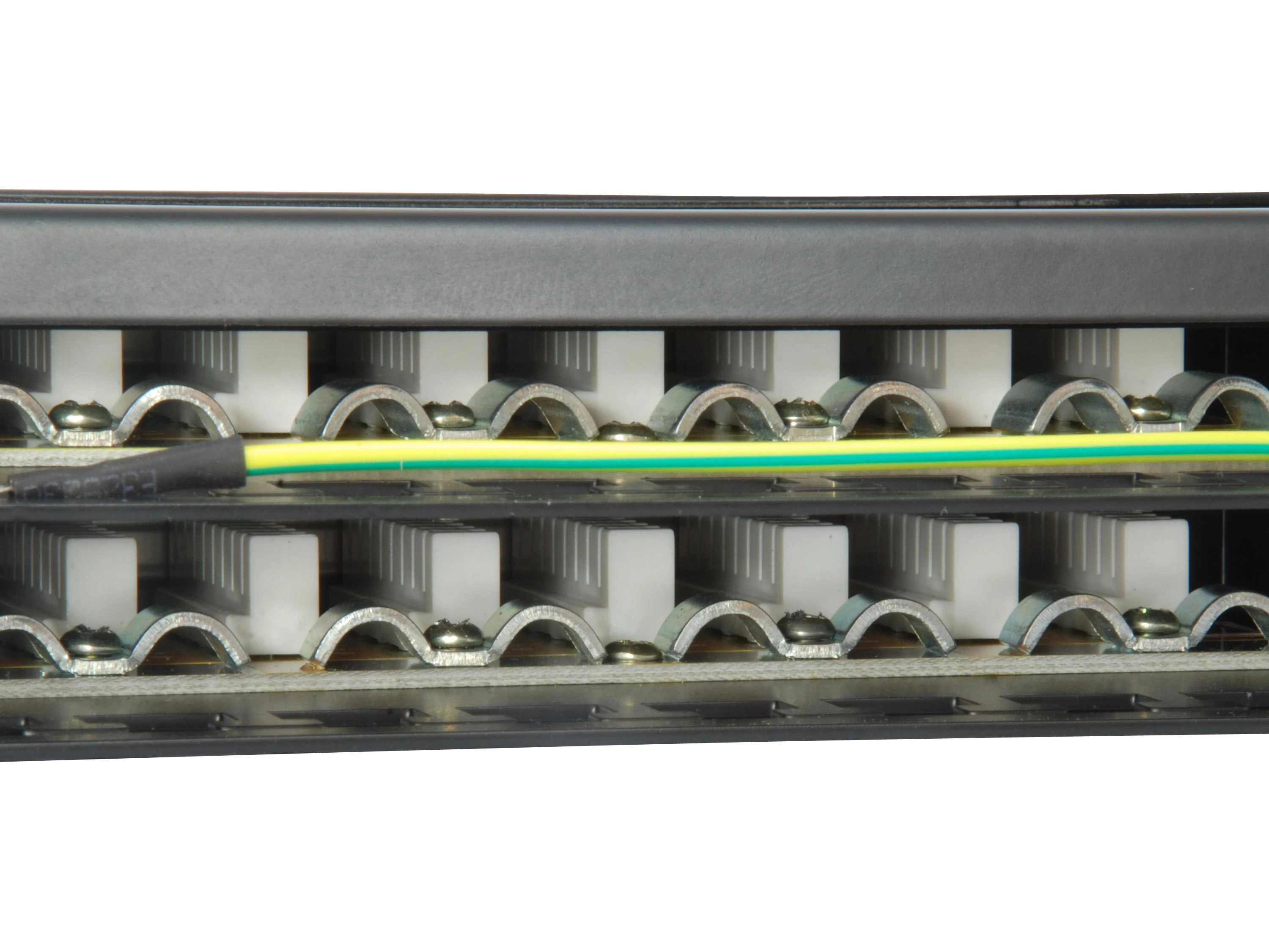 „Equip“ 19 colių komutacinė panelė 48xRJ45 Cat6 FTP 1U 250MHz RAL9005
