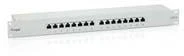 Komutacinė panelė Equip 19'' 16 port 1U cat.6 ekranuota Pilka