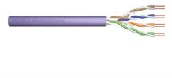 Assmann Electronic DIGITUS CAT 6 U-UTP patch kabelis PVC AWG 26/7 ilgis 0,5m spalva mėlynas