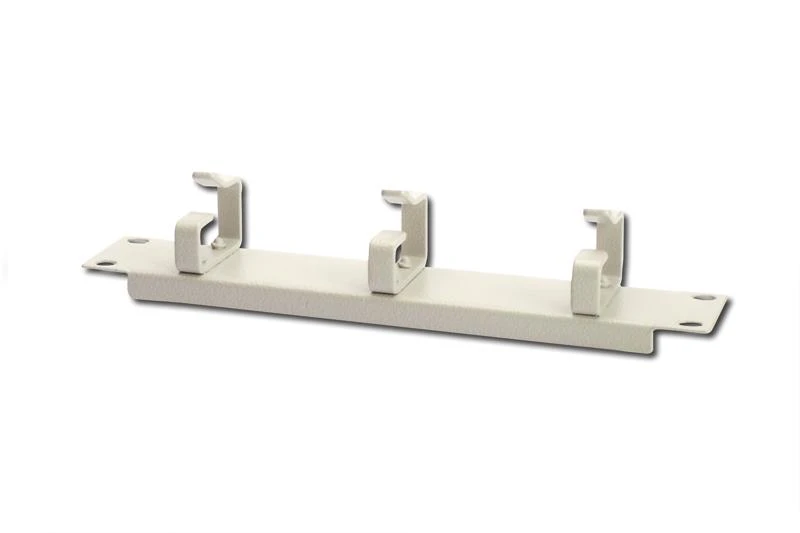 „Digitus“ horizontalus kabelių tvarkiklis RING 10 colių (254 mm) 1U 44x254x60 mm, rutulinis (RAL 7035)-DN-10 ORG-1U