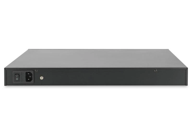 Šakotuvas „Digitus“ | 24 prievadų 10G Ethernet PoE+ injektorius, 802.3at, 370 W | DN-95117