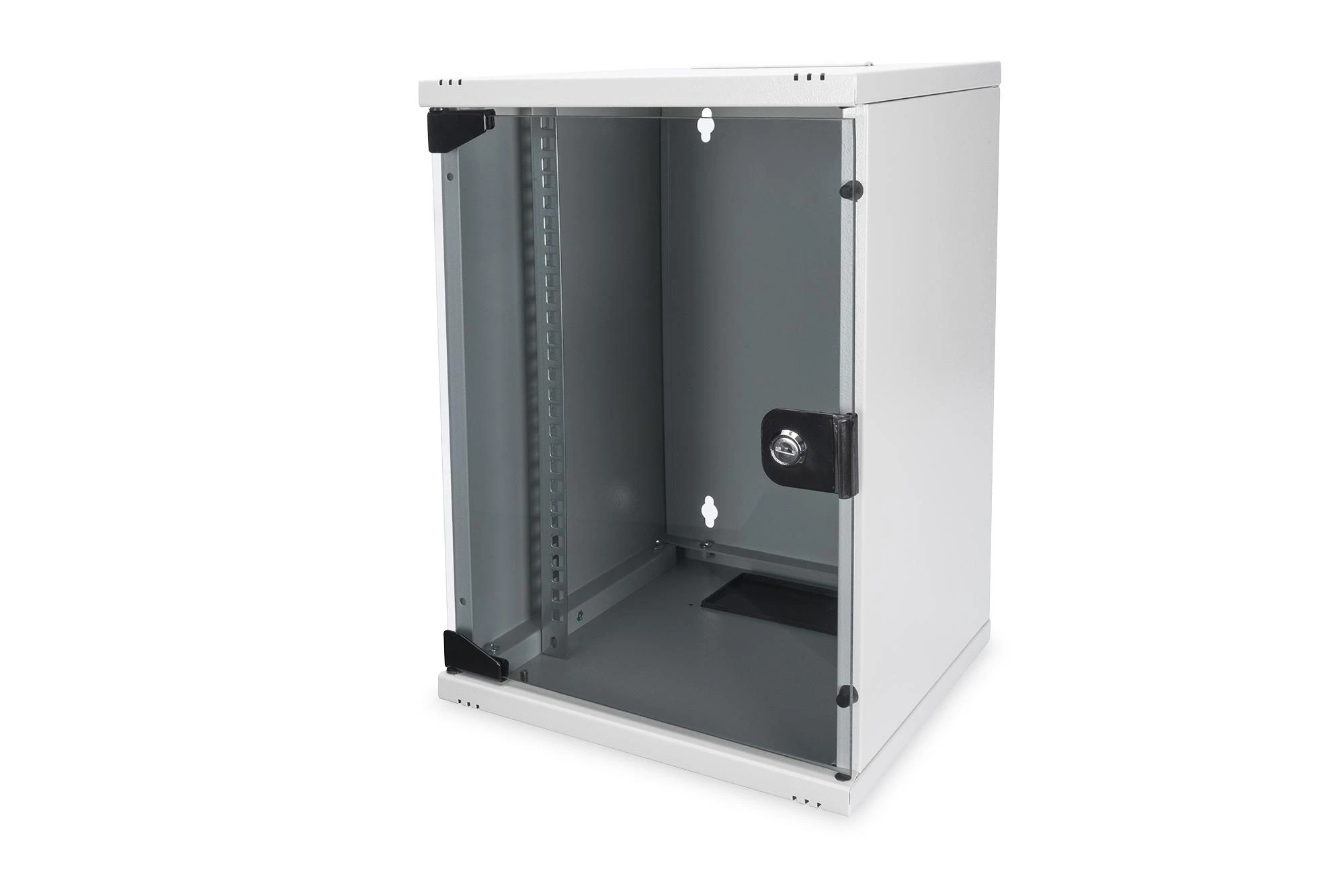 „Digitus“ prie sienos montuojamas korpusas 254 mm (10 colių) | DN-10-09U | 31,2 x 30 cm | Pilkas