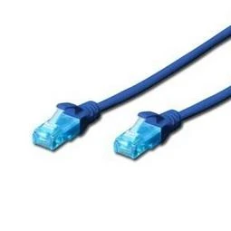 Assmann Electronic DIGITUS CAT 5e U-UTP patch kabelis PVC AWG 26/7 ilgis 2 m spalva mėlynas