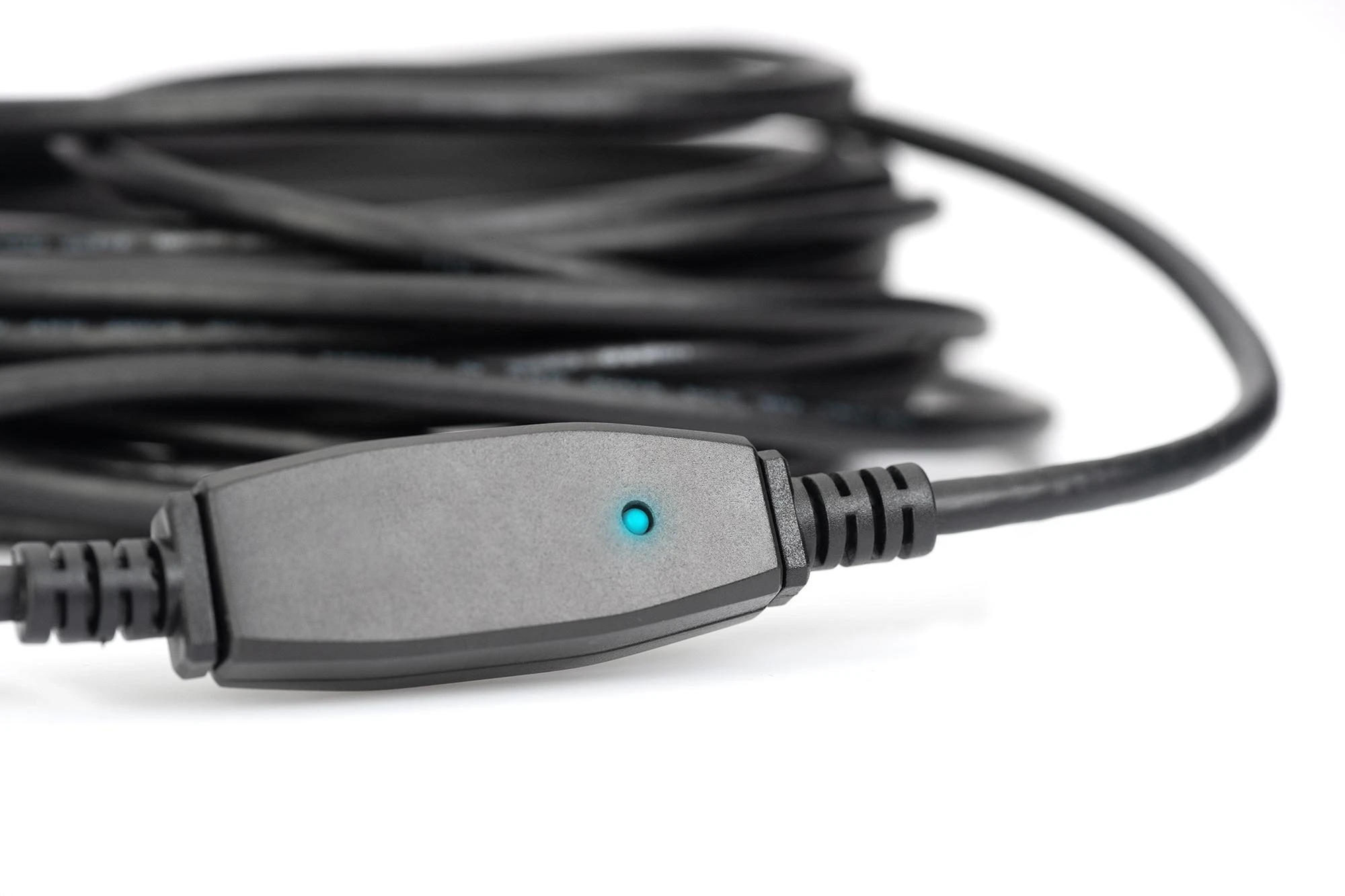 Assmann Electronic DIGITUS prailginimo kabelis USB 3.0 SuperSpeed Type USB A/AM/F aktyvus juodas 20m
