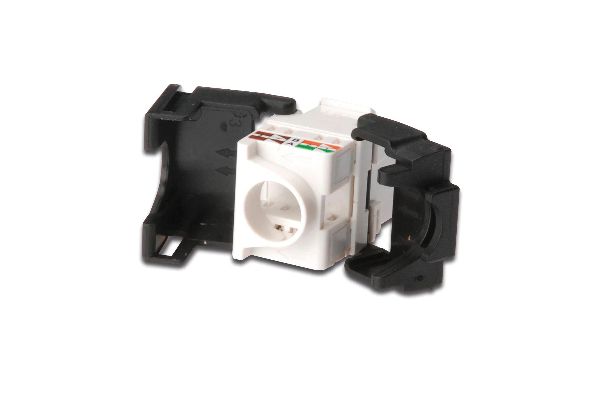 Assmann Electronic DIGITUS CAT 5e Keystone Jack neekranuotas RJ45 su LSA jungtis be įrankių