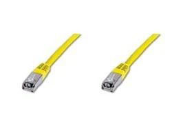 Digitus RJ-45/RJ-45, cat.5e, SF/UTP, geltona, 5 m (DK-1531-050/Y)