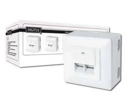 Digitus Lizdas CAT 6 2xRJ45 (DN-9006/B5-N)