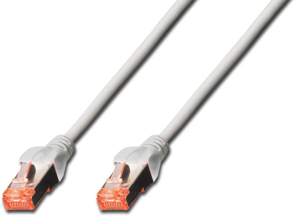 Assmann Electronic DIGITUS CAT 6 S-FTP patch kabelis Cu LSZH AWG 27/7 ilgio 7 m spalvotas pilkas