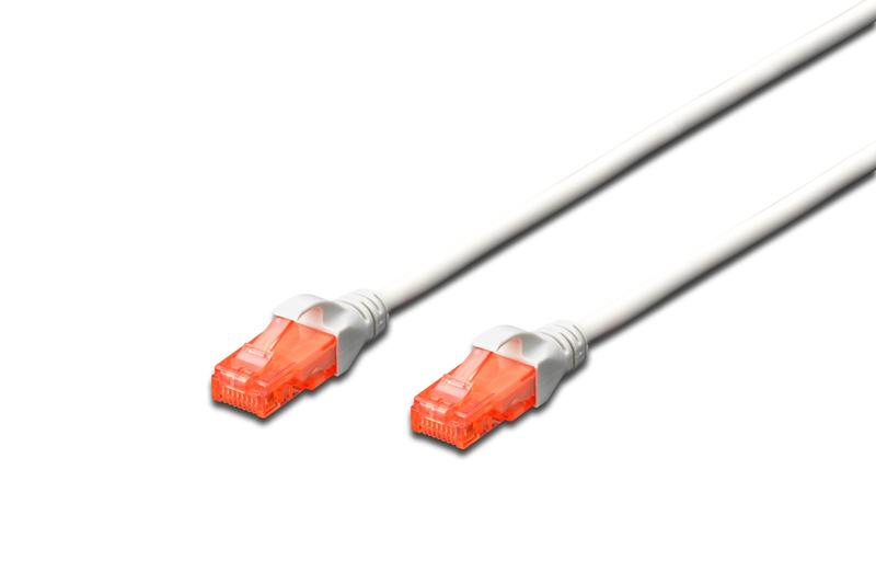„Digitus Patricover Cat6“, S / FTP, 0,5 m (DK-1644-005 / WH)