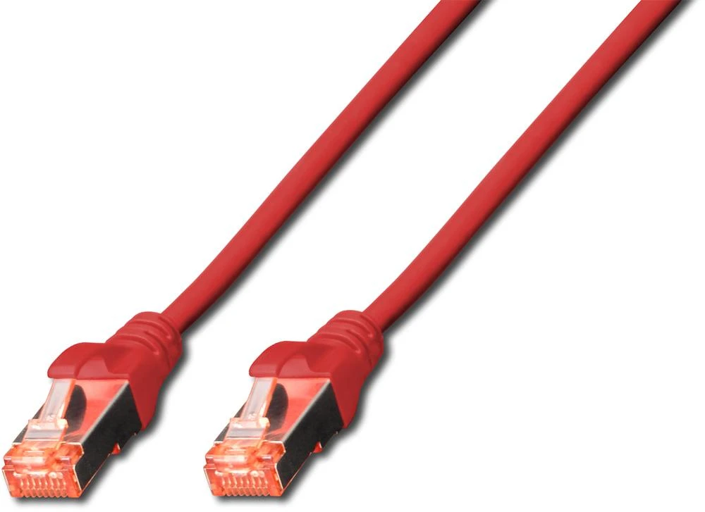 Digitus RJ-45/RJ-45, kat.6, S/FTP, raudona, 10m (DK-1644-100/R)