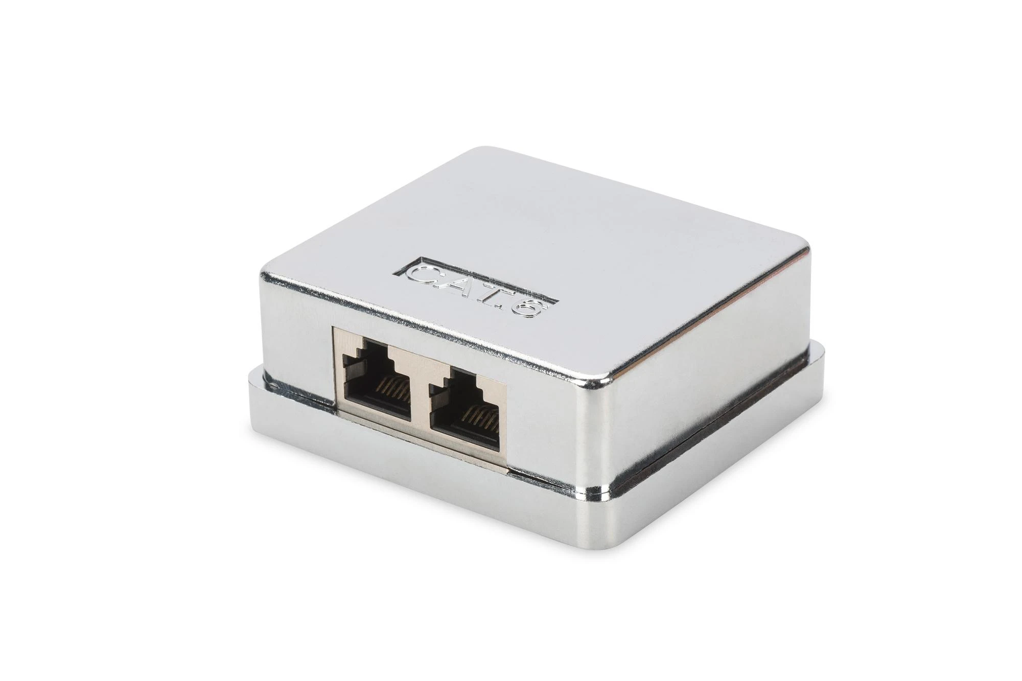 DIGITUS CAT 6 paviršinio montavimo dėžutė, 2 prievadai, 2xRJ45 8P8C, DN-93711