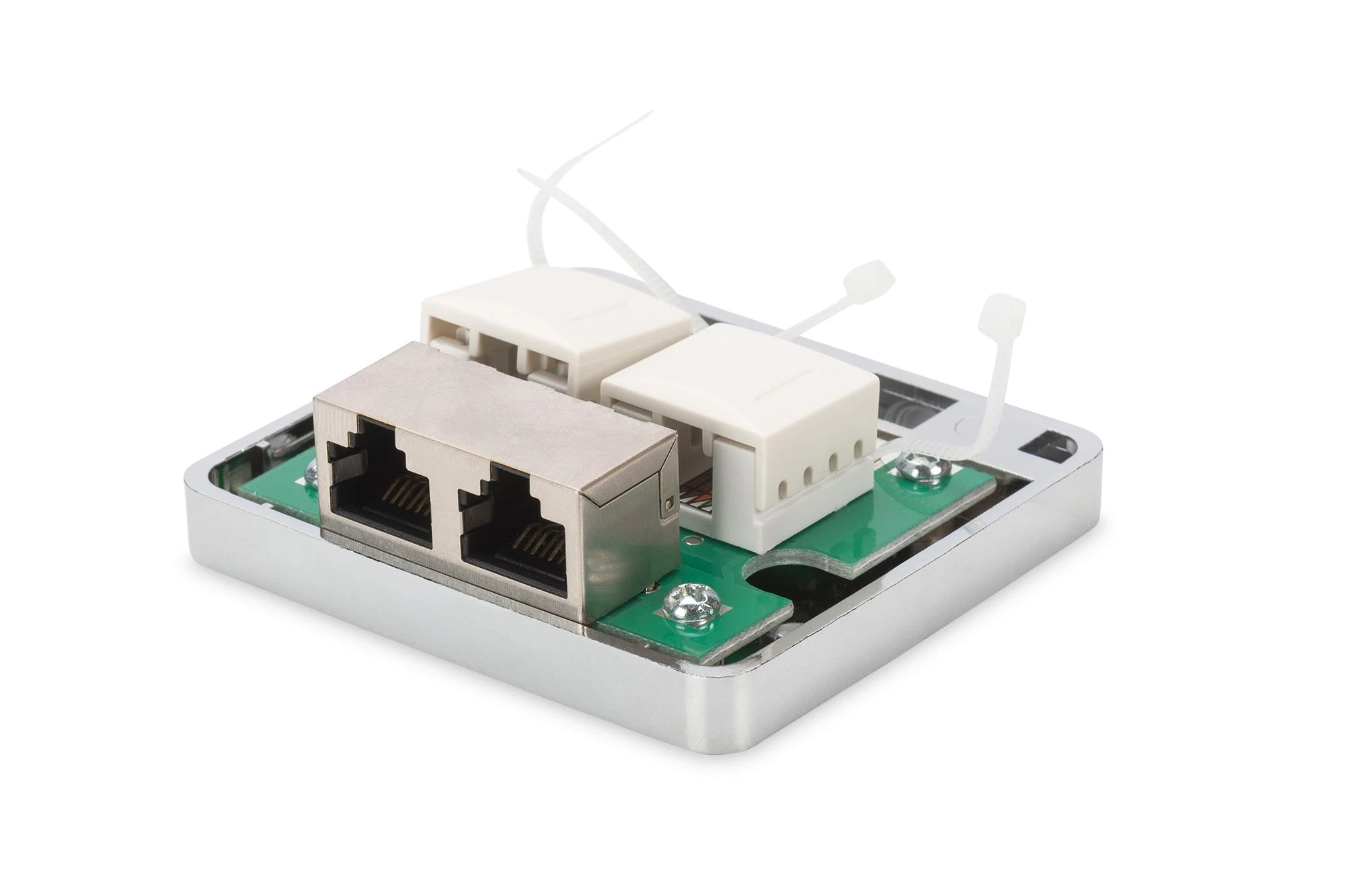 DIGITUS CAT 6 paviršinio montavimo dėžutė, 2 prievadai, 2xRJ45 8P8C, DN-93711