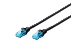 DIGITUS DK-1612-020/BL Premium CAT 6 UTP patch kabelis Ilgis 2,0m Spalva juodas