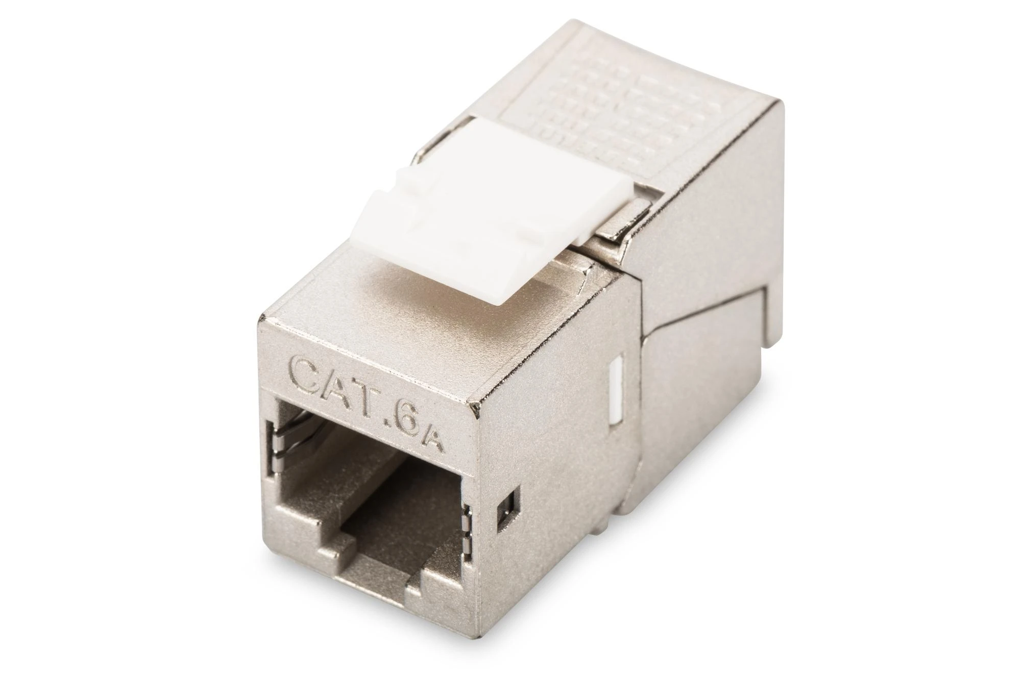 Assmann Electronic DIGITUS CAT 6A Keystone Jack ekranuotas 500 MHz pagal ISO/IEC 60603-7-51,11801 AMD2:2010-04 jungtis be įrankių