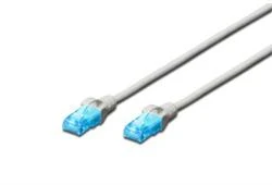 Assmann Electronic DIGITUS CAT 5e U-UTP patch kabelis PVC AWG 26/7 ilgis 0,5m spalva mėlynas