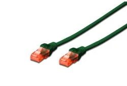 Assmann Electronic DIGITUS CAT 6 U-UTP pataisomasis kabelis PVC AWG 26/7 ilgis 2m raudona spalva