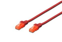 Assmann Electronic DIGITUS CAT 6 U-UTP patch kabelis PVC AWG 26/7 ilgis 2m geltona spalva