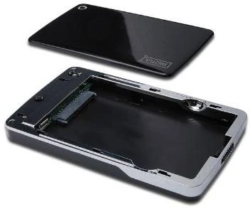 Kietasis diskas DIGITUS External Enclosure 2.5, USB 2.0, for IDE HDD 2.5,Juodas, DA-71001