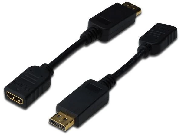 Digitus DisplayPort į HDMI adapteris, 2 vnt.