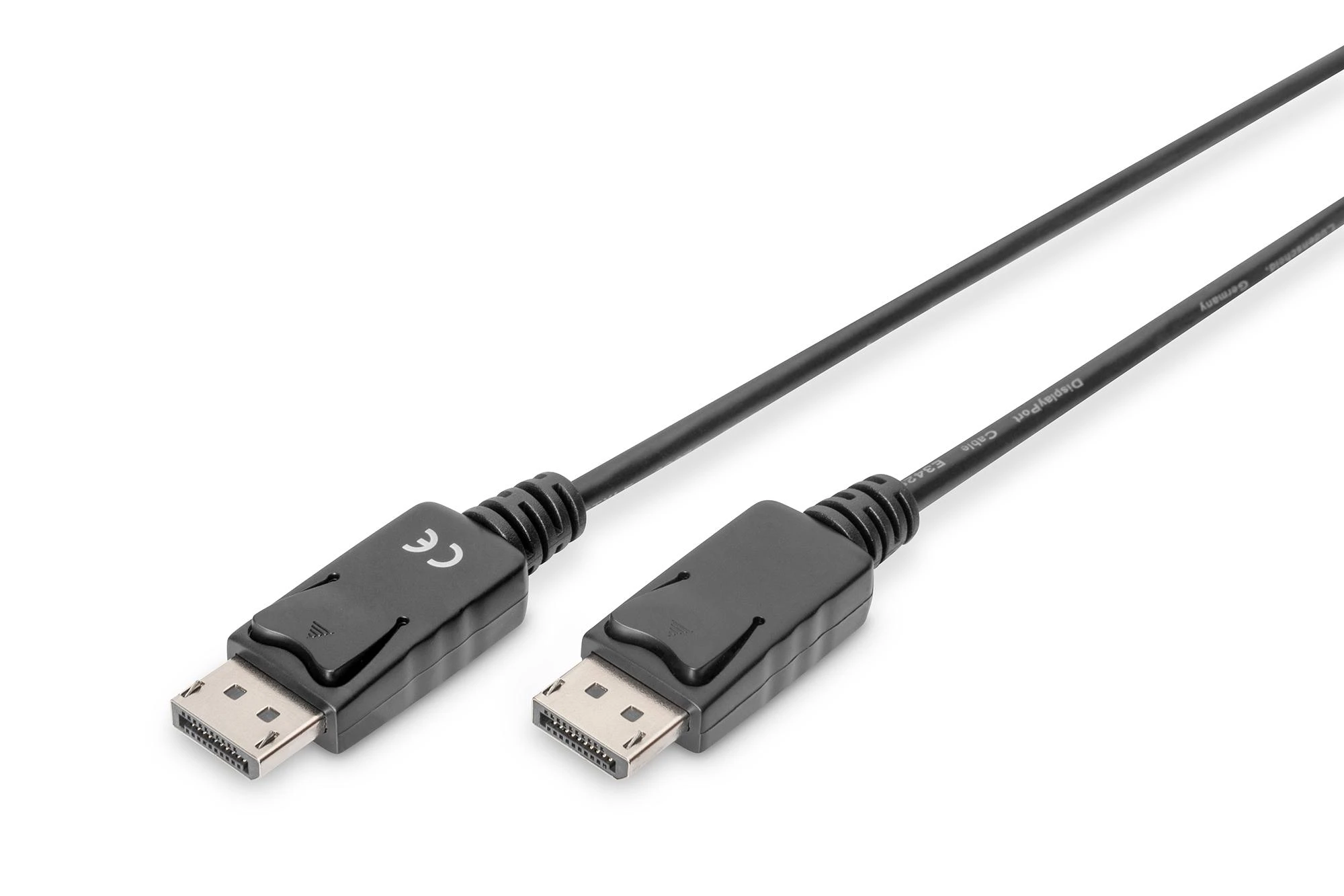 DisplayPort kabelis 3m su juodomis jungtimis