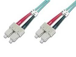 Assmann Electronic „Assmann“ elektroninis DIGITUS šviesolaidinis laidas nuo SC iki SC daugiamodis 50/125 m dvipusis ilgis, 2 m, OM3 klasė