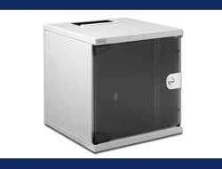 „Digitus“ | 6U sieninė spintelė | DN-10-05U-1 | Saugos klasė IP20; 200° durų atidarymo kampas; Rakinamos apsauginio stiklo durys; 254 mm (10 colių) profilio bėgeliai, sumontuoti priekinėje pusėje spintelės viduje, cinkuoti; 254 mm (10 colių) profilio bėgelių gylis yra reguliuojamas | 33,0 x 31,2 x 30,0 cm | Pilkas