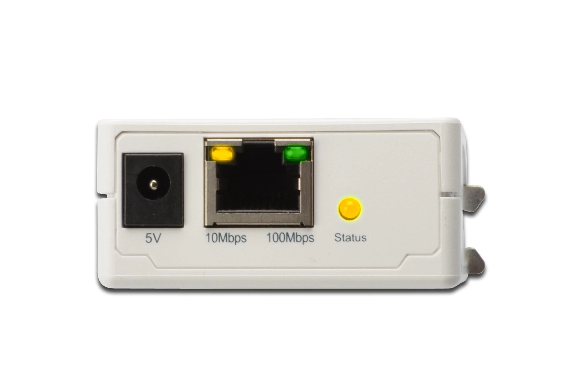 Assmann Electronic DIGITUS greitas eterneto spausdinimo serveris 1xParallel 1xRJ-45 su maitinimo šaltiniu