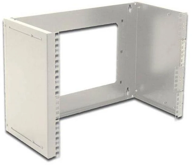 „Digitus 8U“ tvirtinimo prie sienos laikiklis DN-19 PB-8U-SW Juodas, 37,2 x 50,5 x 25 cm