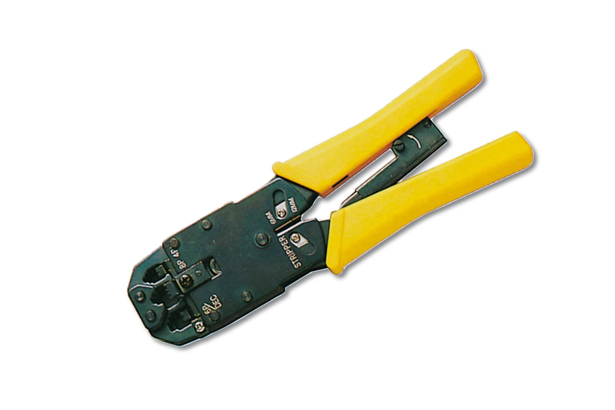 Assmann Electronic DIGITUS Multi Modular Crimping Tool pilnas metalas tinka 4P2C 4P4C 6P4C 6P6C 8P8C įsk. nuėmiklis ir pjaustytuvas