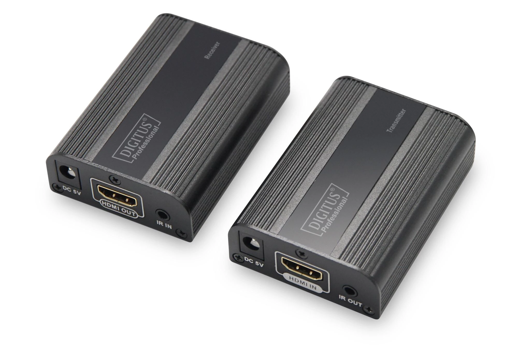 Assmann Electronic DIGITUS 4K HDMI plėtiklio rinkinys HDMI 2.0 30/60m per tinklo kabelį Cat 6 6a 7 UHD 4K2K/60Hz