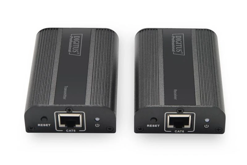 Assmann Electronic DIGITUS 4K HDMI plėtiklio rinkinys HDMI 2.0 30/60m per tinklo kabelį Cat 6 6a 7 UHD 4K2K/60Hz