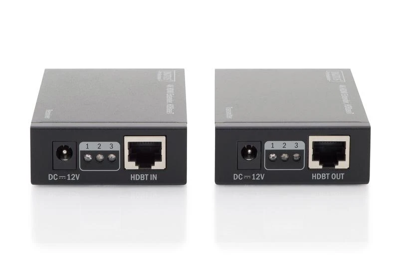 Assmann Electronic DIGITUS 4K HDMI prailginimo rinkinys HDBaseT 70 m per tinklo kabelį Cat 5E 6 7 UHD 4K2K/30 Hz