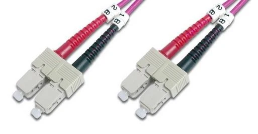 DIGITUS LWL Patchkabel SC -> SC 3.00m Multimode Duplex OM4