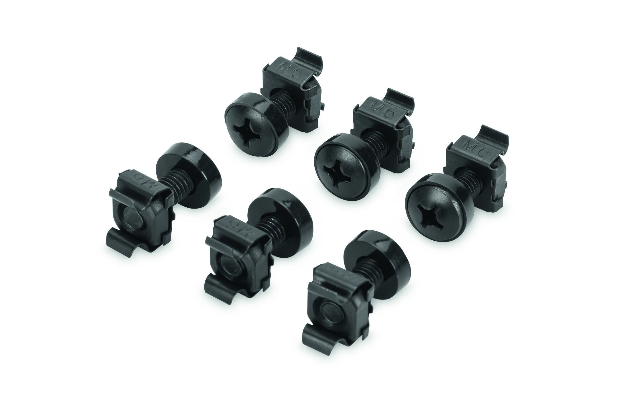 „Digitus“ tvirtinimo rinkinys 483 mm (19 colių) ir 254 mm (10 colių) komponentams, M6, 50 vnt. | DN-19 RINKINYS