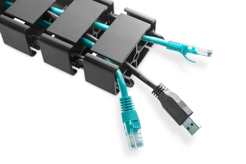 Assmann Electronic DIGITUS Cable Management Stuburo spalva juodas