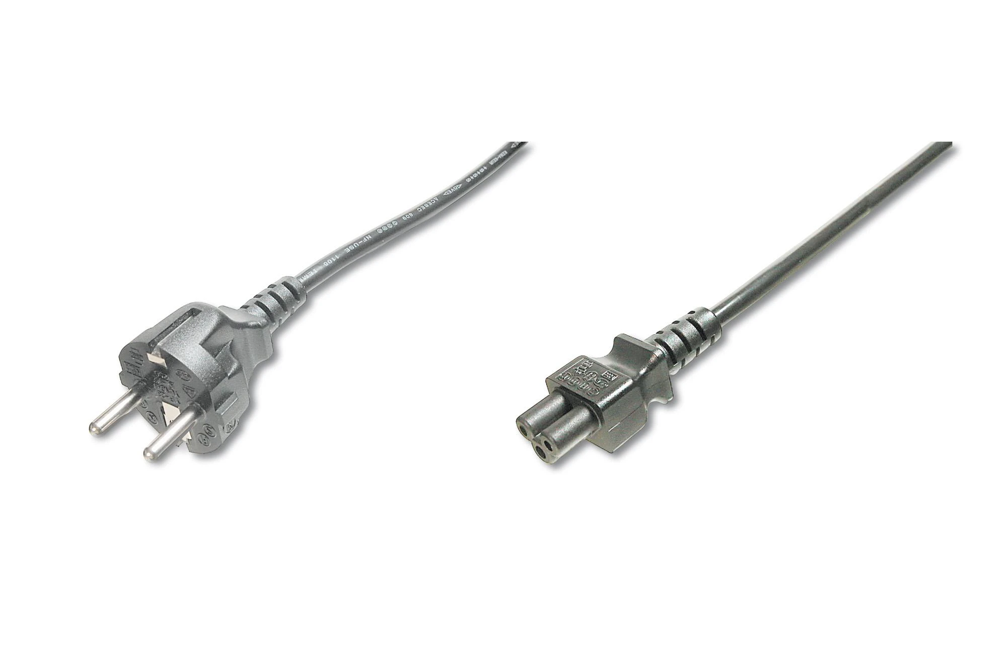 Assmann Electronic Goobay 3 kontaktų maitinimo laidas nešiojamiesiems kompiuteriams, tiesus, 1,8 m (93586)