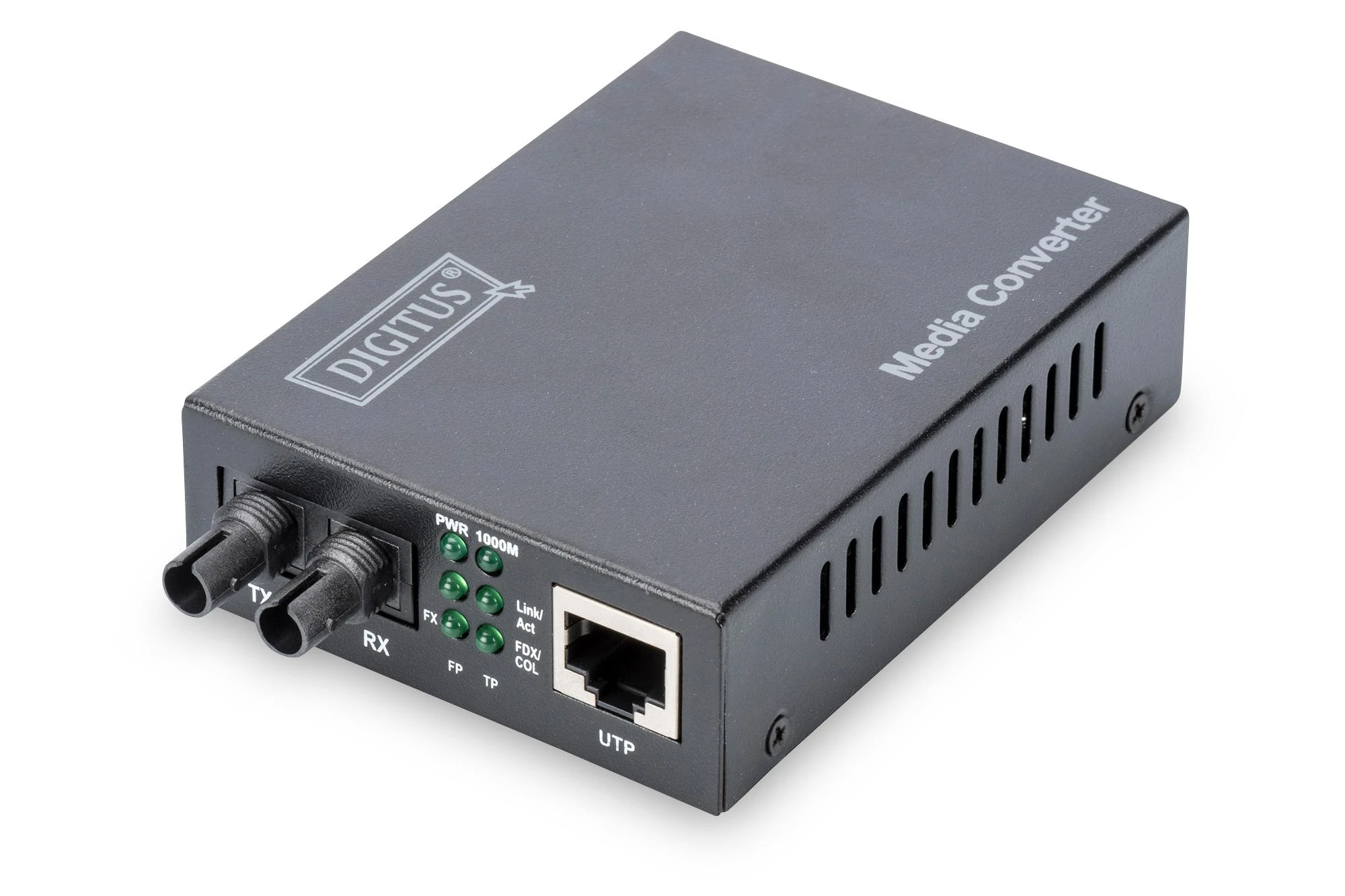 Šakotuvas Digitus DN-82110-1 tinklo medijos keitiklis 1000 Mbit/ai 850 nm Keli režimai
