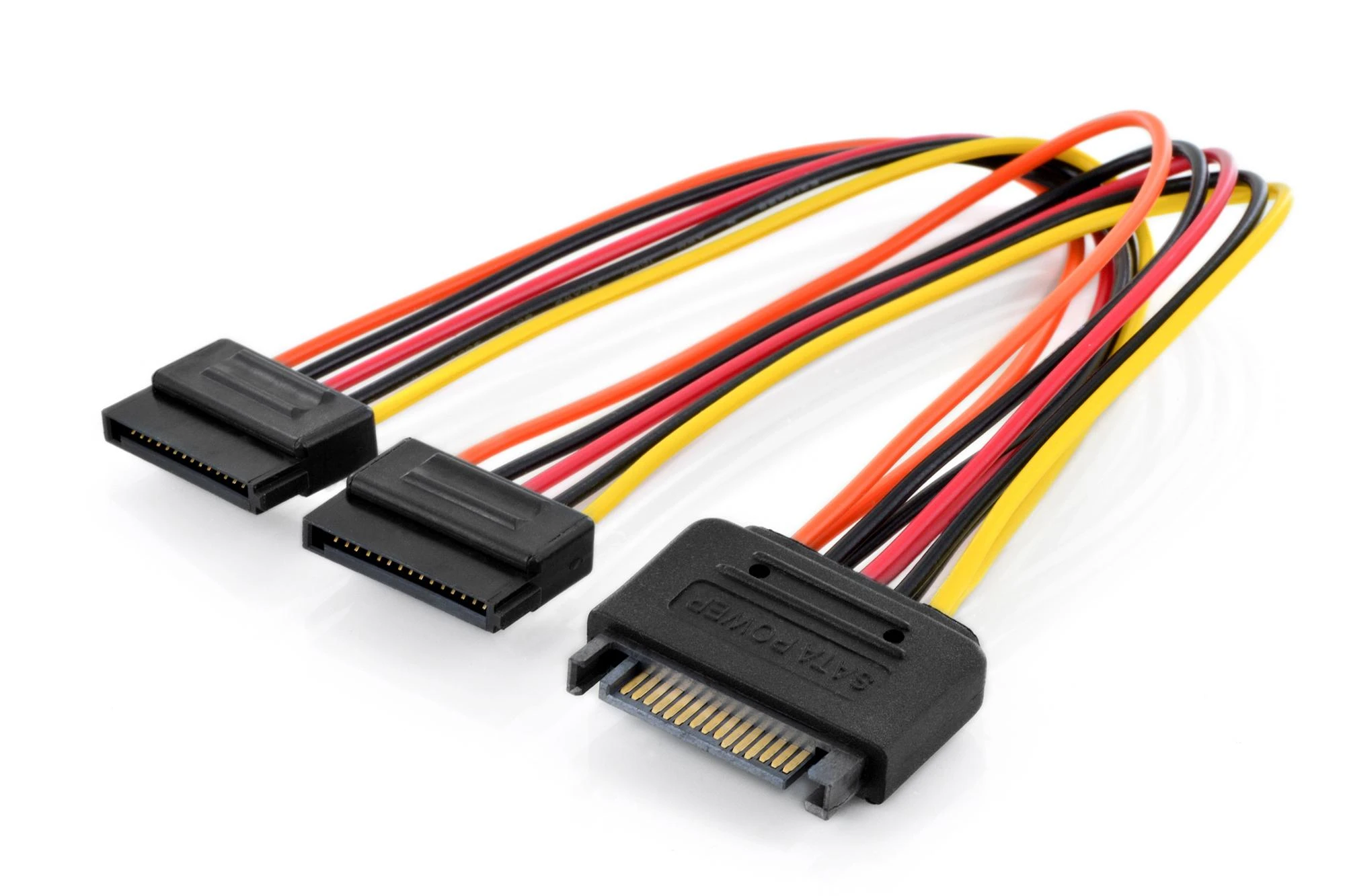 Digitus ASSMANN vidinis SATA maitinimo adapteris nuo 1 x SATA iki 2 x SATA 0,3 m, AK-430405-003-M